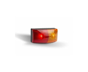 LED Autolamps 5025ARM2 Red & Amber Side Marker - Pair